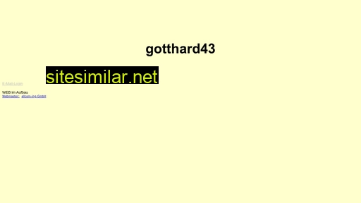 Gotthard43 similar sites