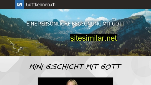 gottkennen.ch alternative sites