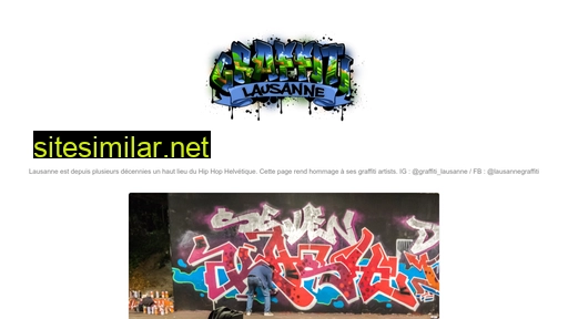 graffiti-lausanne.ch alternative sites