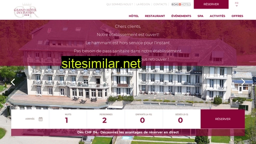 grandhotelrasses.ch alternative sites