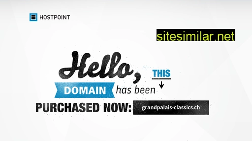 grandpalais-classics.ch alternative sites