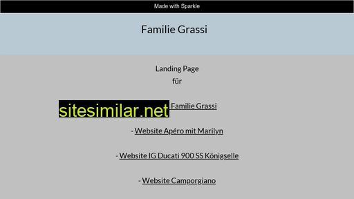 grassi.ch alternative sites