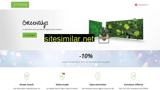 greenalys.ch alternative sites