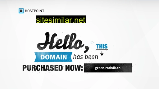green-rodnik.ch alternative sites