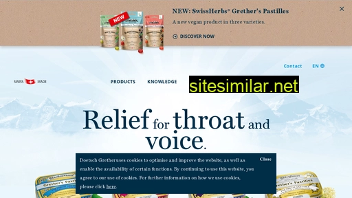 grethers-pastilles.ch alternative sites