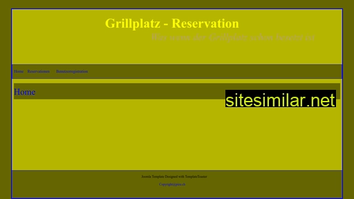 grillplatz-reservation.ch alternative sites