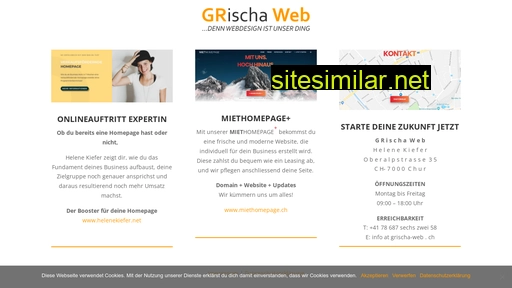 grischa-web.ch alternative sites