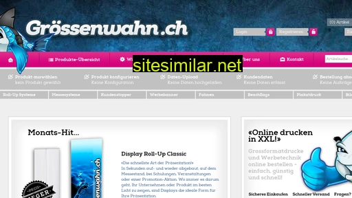 groessenwahn.ch alternative sites