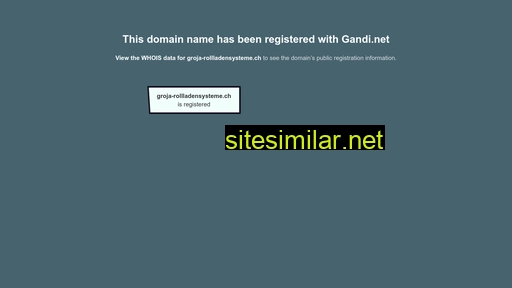 groja-rollladensysteme.ch alternative sites