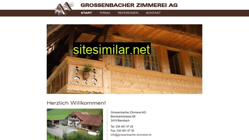 grossenbacher-zimmerei.ch alternative sites