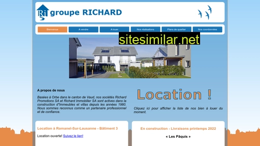 grouperichard.ch alternative sites