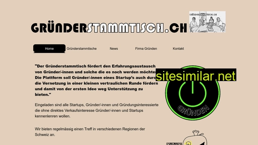 gruenderstammtisch.ch alternative sites
