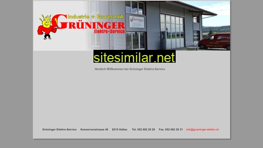 Grueninger-elektro similar sites