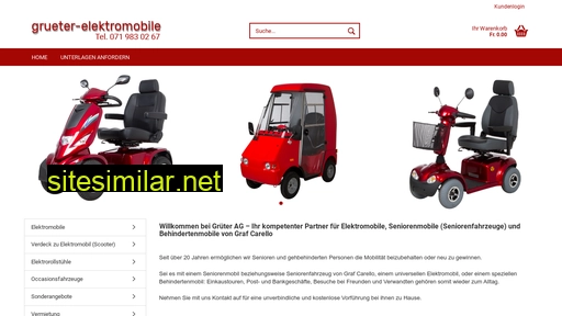 grueter-elektromobile.ch alternative sites