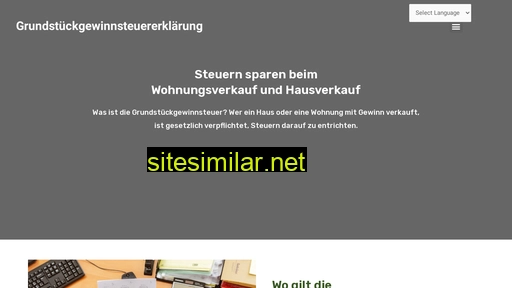 grundstueckgewinn.ch alternative sites