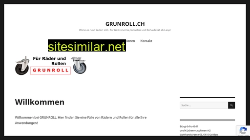 grunroll.ch alternative sites