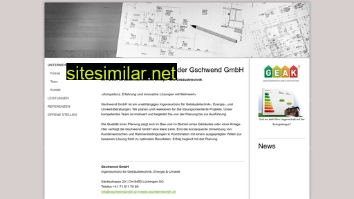 gschwendgmbh.ch alternative sites