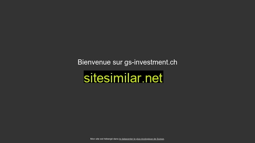 gs-investment.ch alternative sites