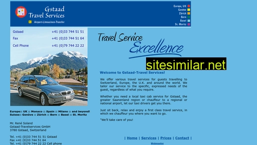 Gstaad-travelservices similar sites