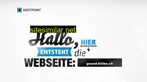 gsund-bliibe.ch alternative sites