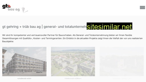 gtbau.ch alternative sites