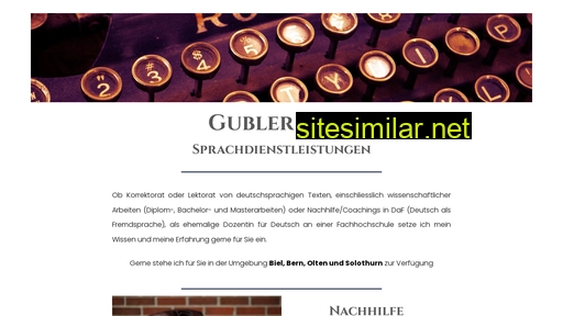 gublerbaer.ch alternative sites