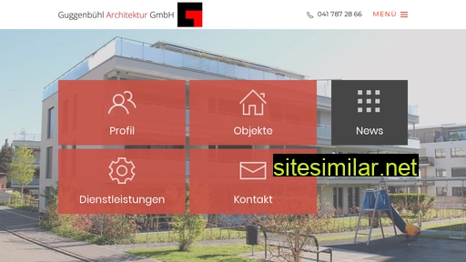 Guggenbuehl-architektur similar sites