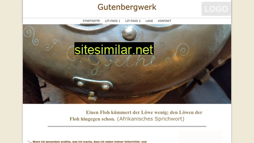 Gutenbergwerk similar sites