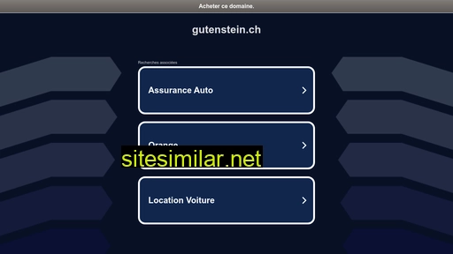 Gutenstein similar sites