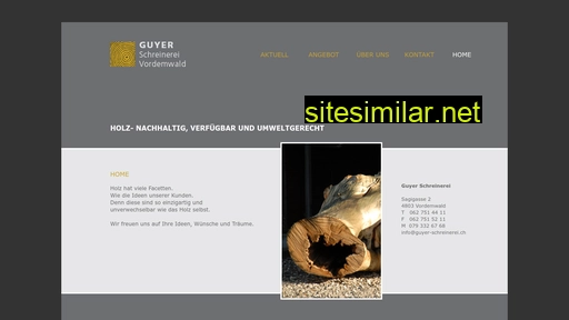 guyer-schreinerei.ch alternative sites