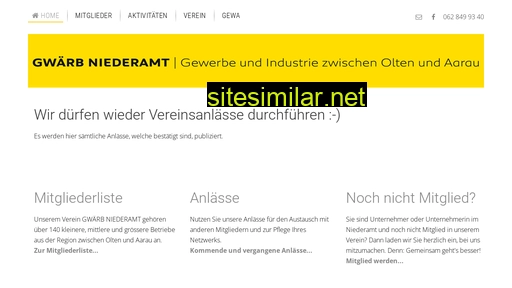 gwaerb-niederamt.ch alternative sites