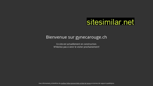 gynecarouge.ch alternative sites