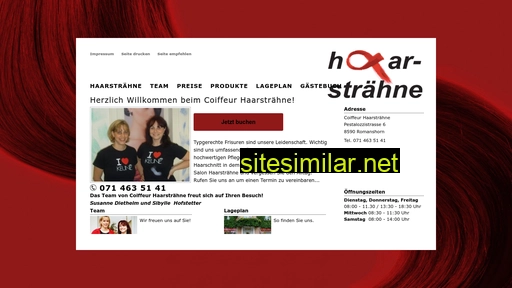haarstraehne.ch alternative sites