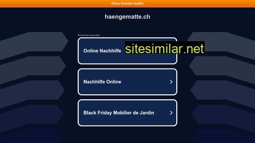 haengematte.ch alternative sites