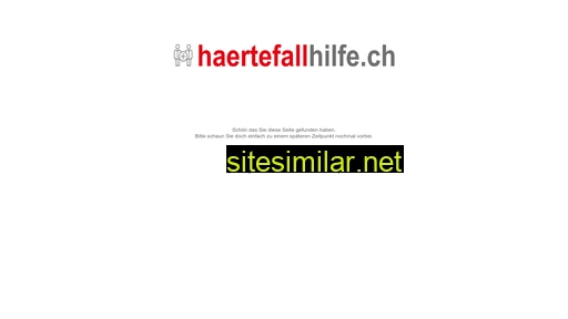haertefall-hilfe.ch alternative sites