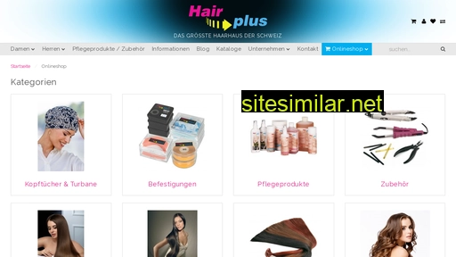 hairplus.ch alternative sites