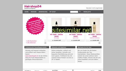 hairshop24.ch alternative sites