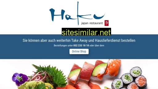 haku-restaurant.ch alternative sites