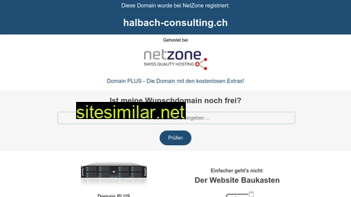 halbach-consulting.ch alternative sites