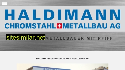 haldimann-ag.ch alternative sites