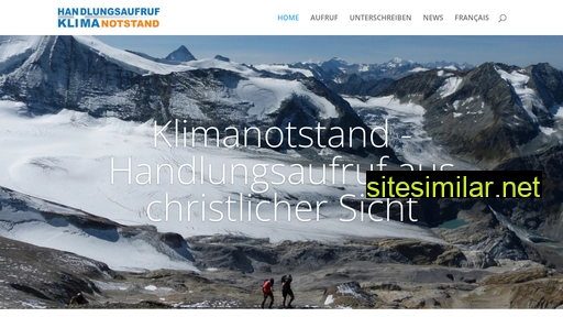 handlungsaufruf-klimanotstand.ch alternative sites