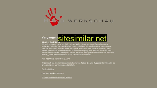 handwerkschau.ch alternative sites