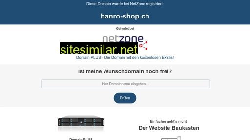 hanro-shop.ch alternative sites