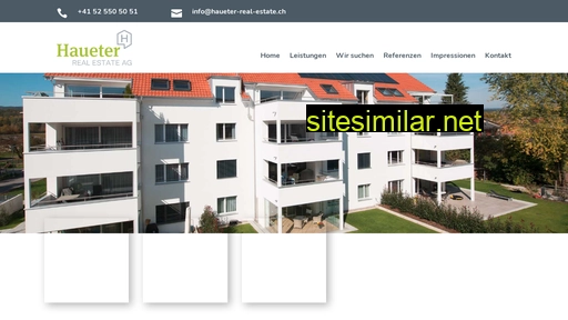haueter-real-estate.ch alternative sites