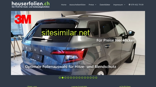 hauserfolien.ch alternative sites