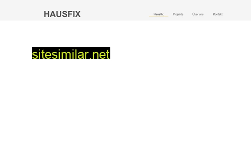 hausfix.ch alternative sites