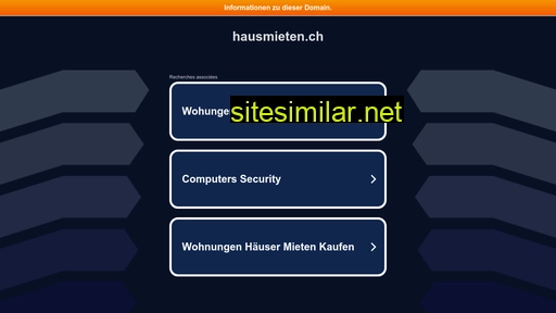 hausmieten.ch alternative sites