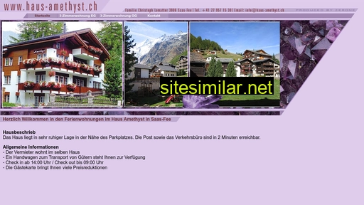 haus-amethyst.ch alternative sites