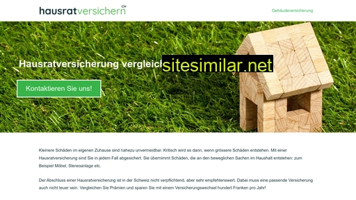 hausratversichern.ch alternative sites