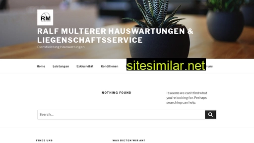 hauswartungen-multerer.ch alternative sites